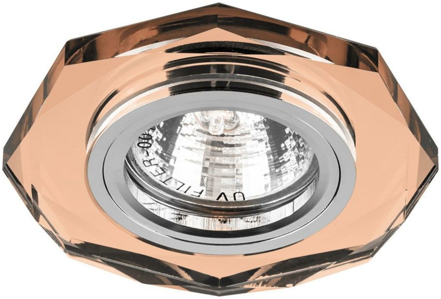 Светильник встраиваемый Feron dl8020-2/8020-2 потолочный mr16 g5.3 серый