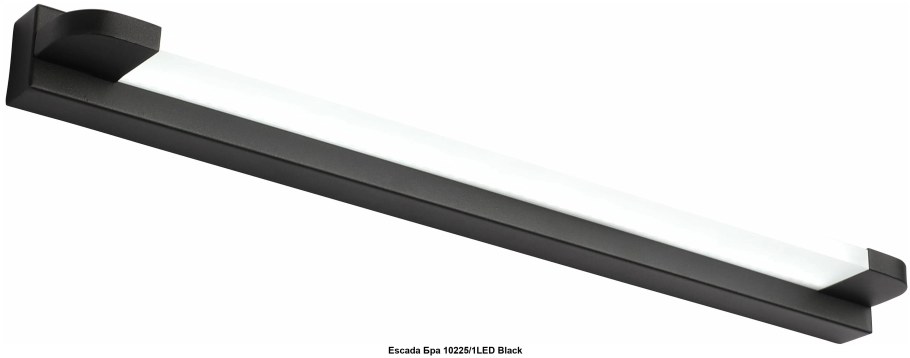 Светильник настенный светодиодный бра led черный 80 см