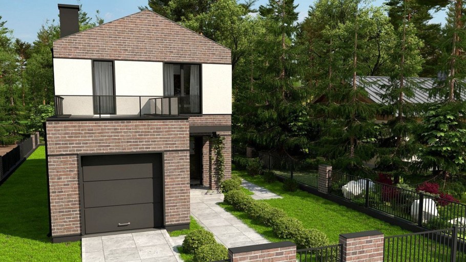 Дом z500 двухэтажный