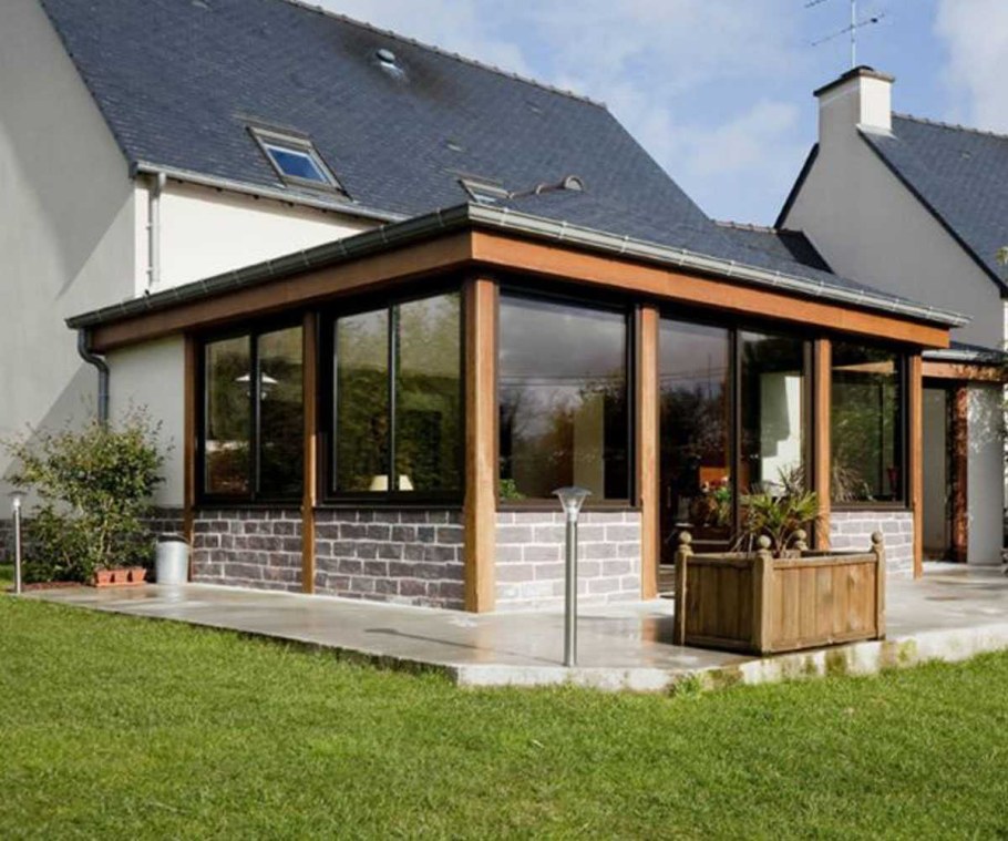 Веранды пристроенные к дому