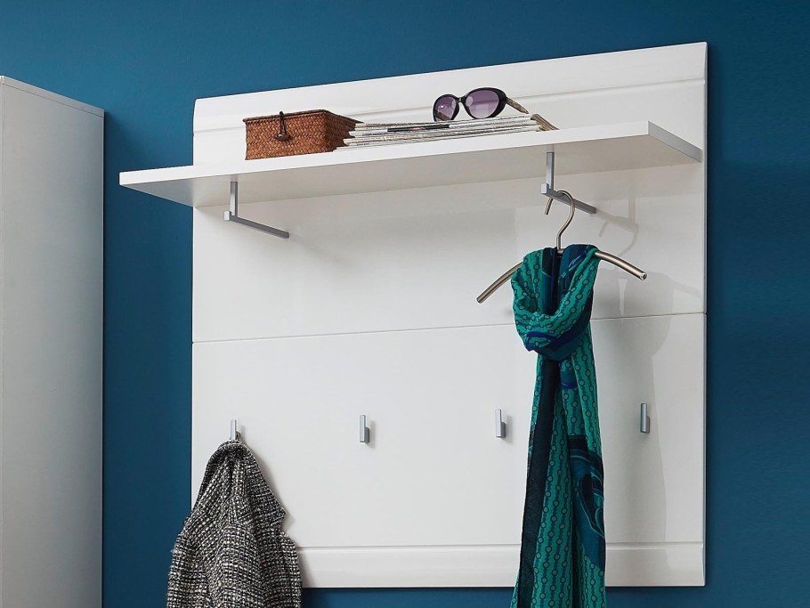 Вешалка навесная с полкой Форест 49210