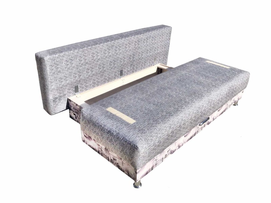 Диван еврокнижка "стиль" 734, тик-так, пружинный блок, без подлокотников