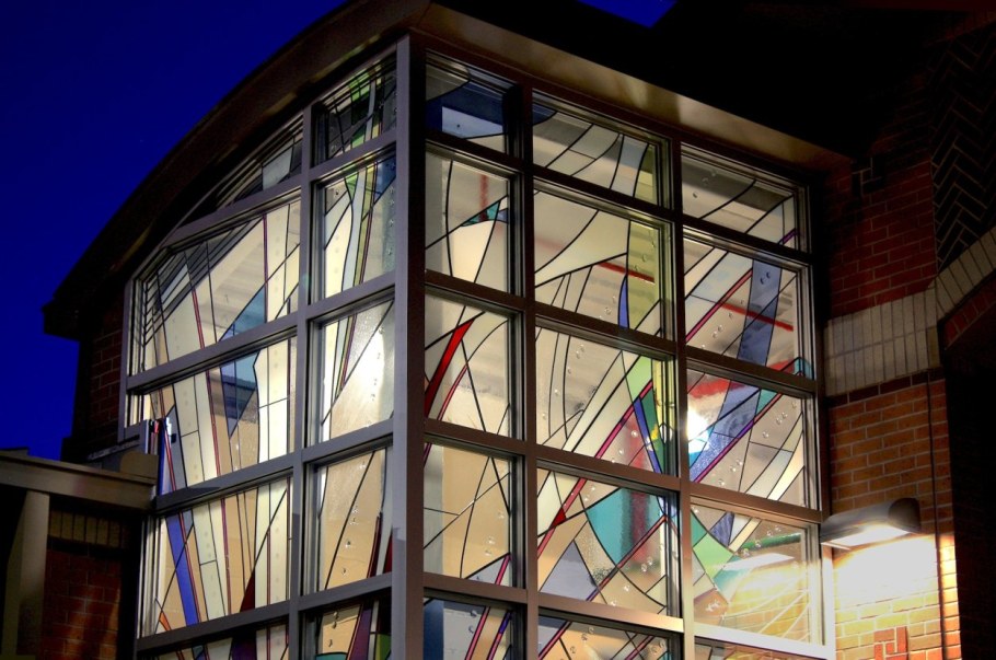 Современный витраж