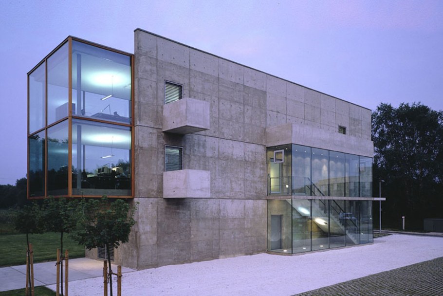 Фасад из бетона