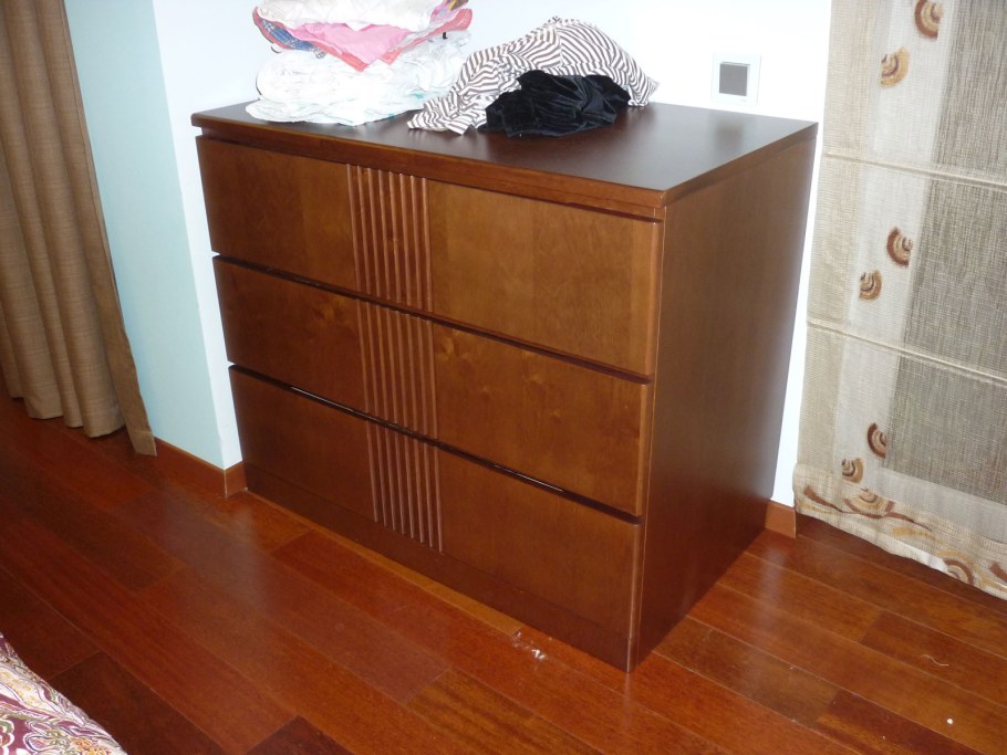 Шкаф 600 ольха и комод