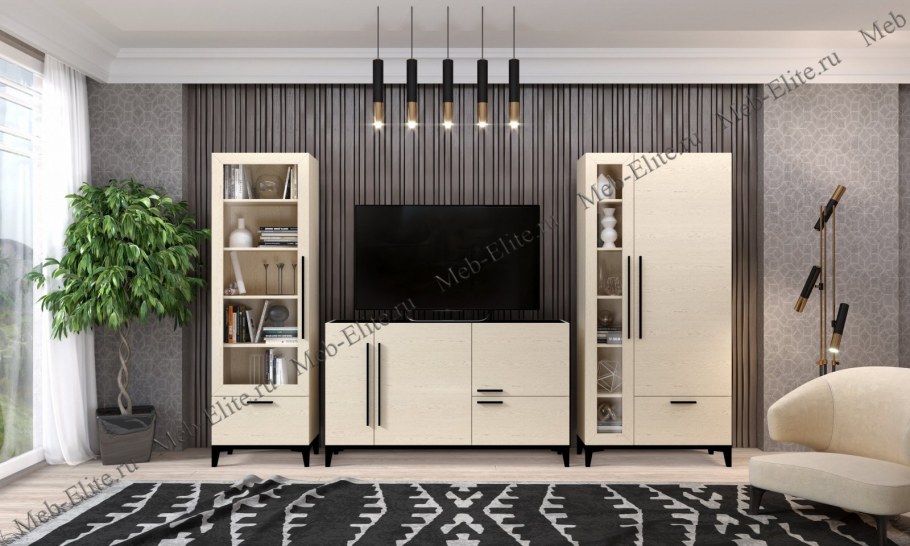 Шкаф витрина Милан Кураж