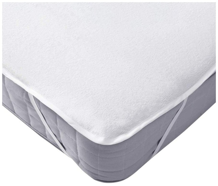 Наматрасник синий прорезиненные на резинках