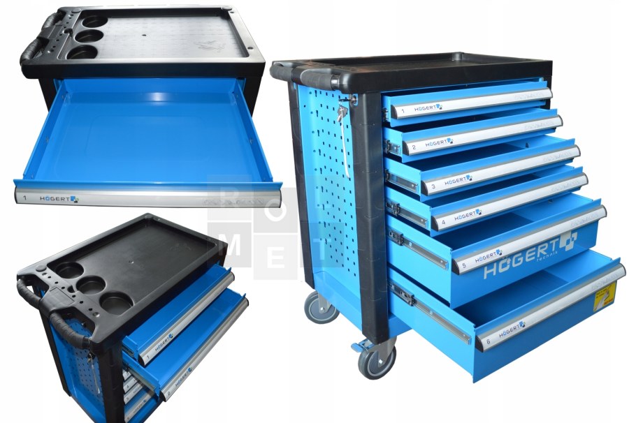 Тележка инструментальная HOGERT ht7g046