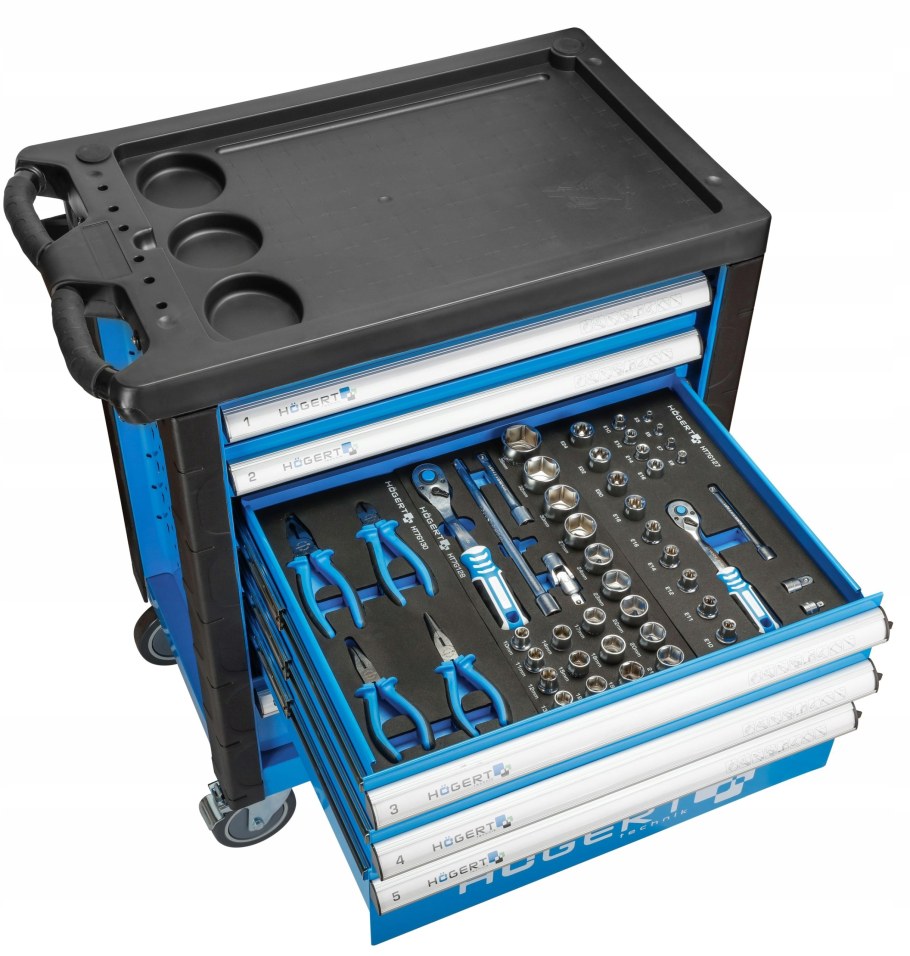 Тележка инструментальная Hoegert ht7g047