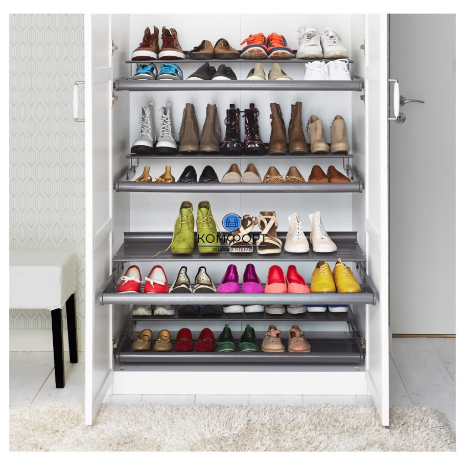 Обувной шкаф в прихожую икеа