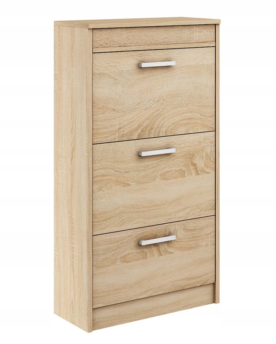 Обувная тумба дуб сонома