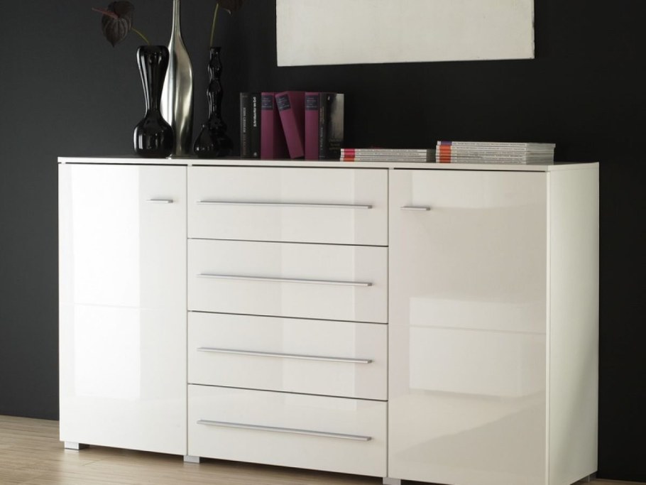 Комод Франк 4 глянцевый МДФ