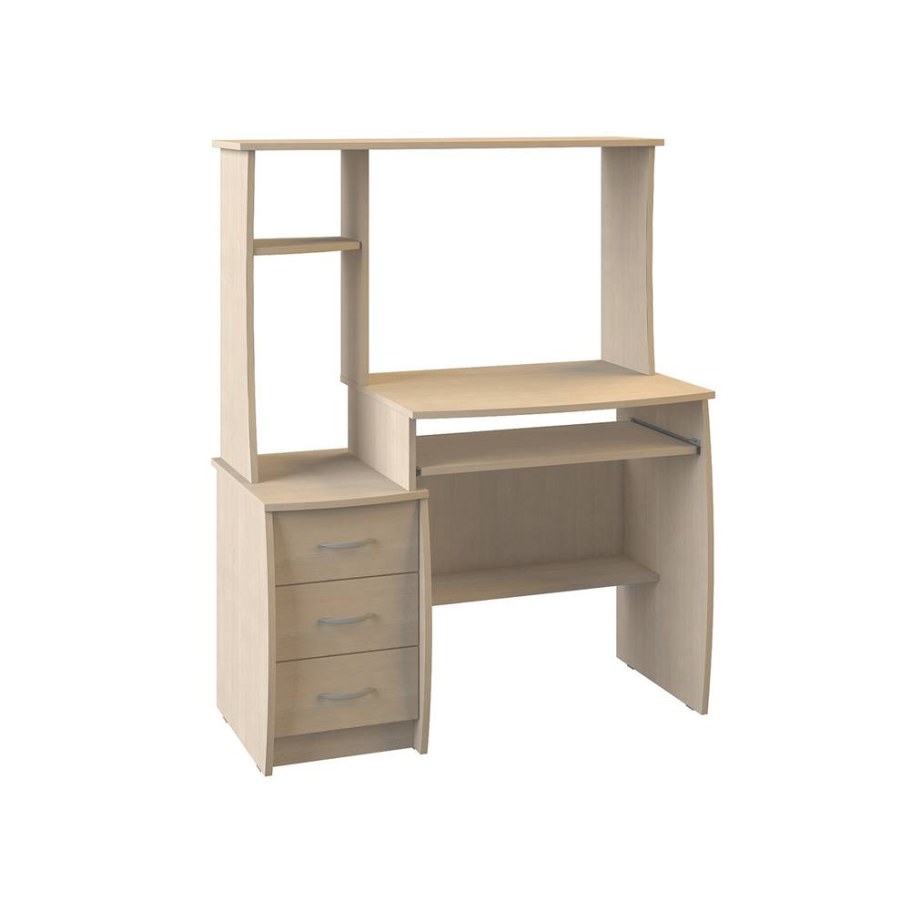 Стол компьютерный Моби комфорт 5 СКР дуб Паллада