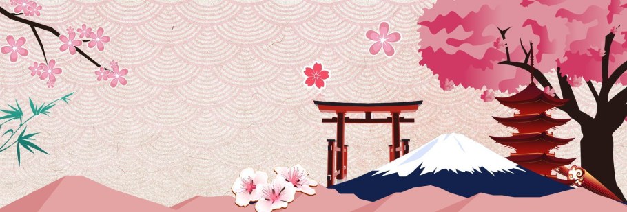 Фон в японском стиле