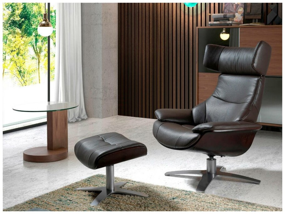 Поворотное кресло с откидывающейся спинкой a985-sillon