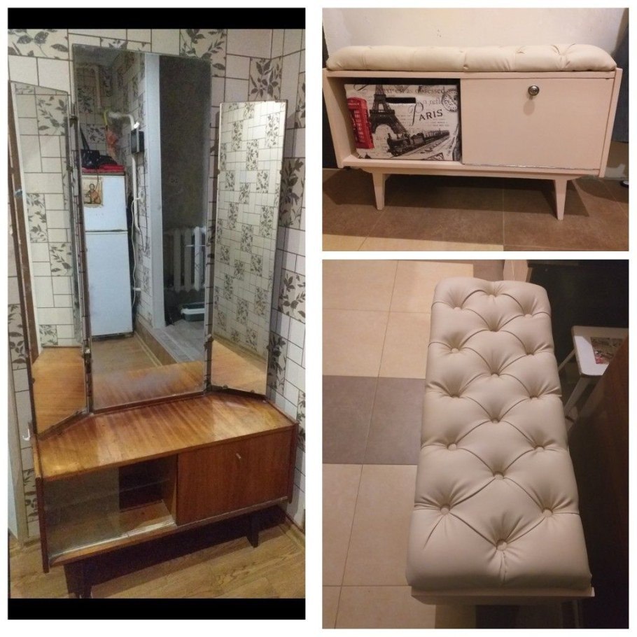 Банкетки своими руками из старой мебели