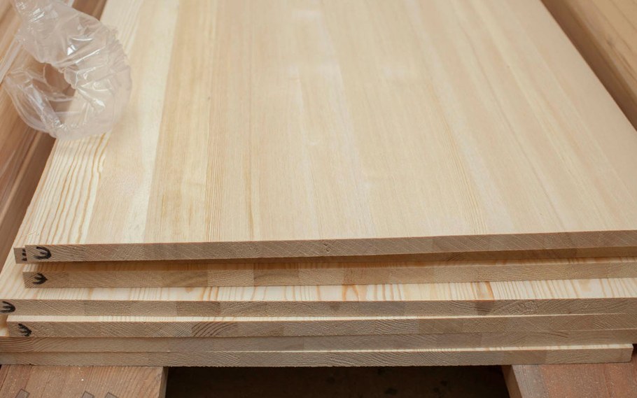 Мебельный щит цельноламельный хвоя