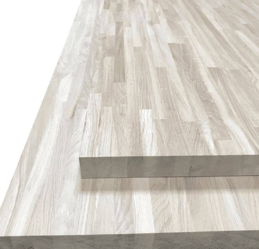 Мебельный щит ясень цельноламельный