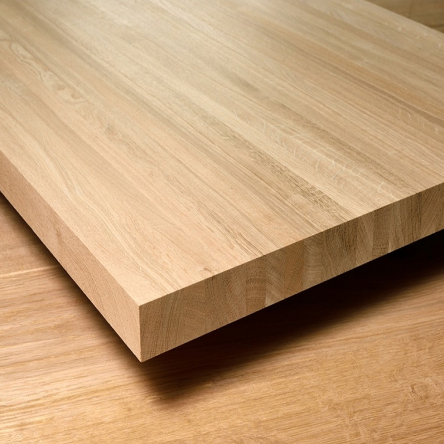 Мебельный щит лиственница 20 мм цельноламельный