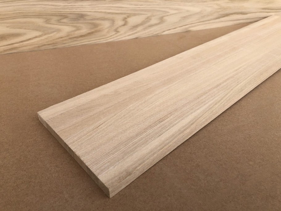 Цельноламельный щит дуб