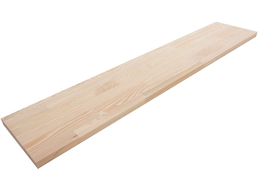 Мебельный щит ясень цельноламельный 20