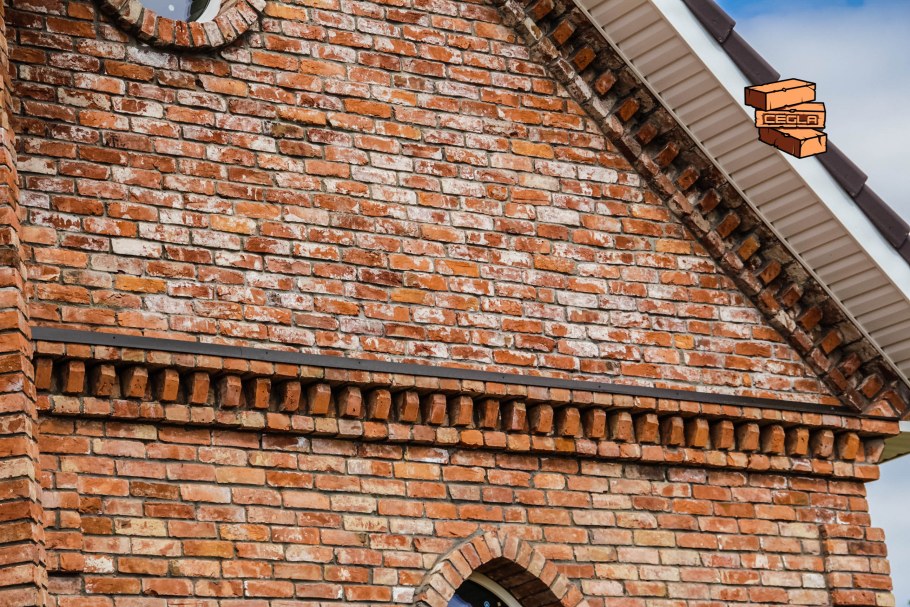 Красивая кладка кирпича