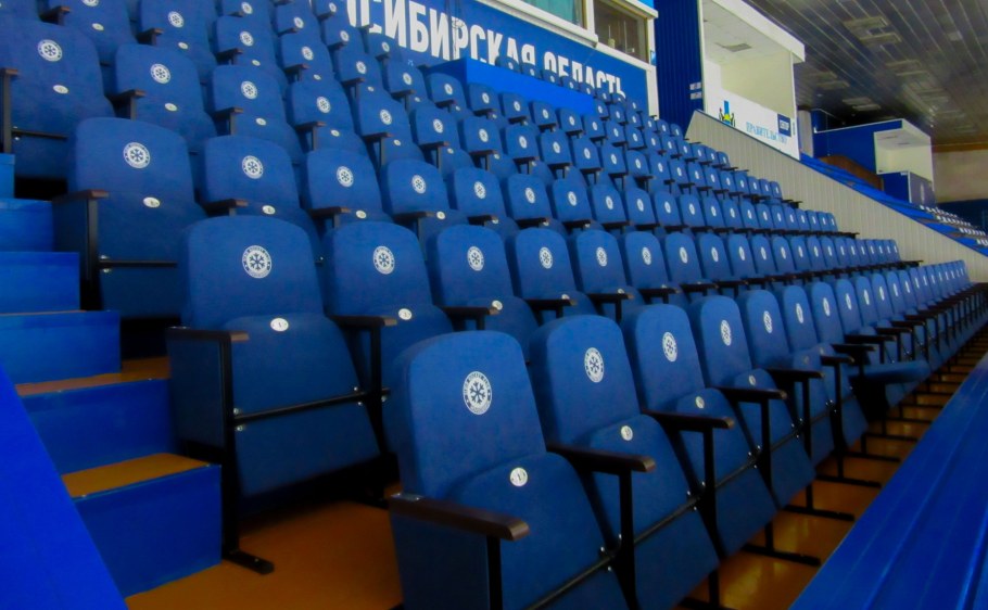 Трибуны ЛДС Сибирь в Новосибирске