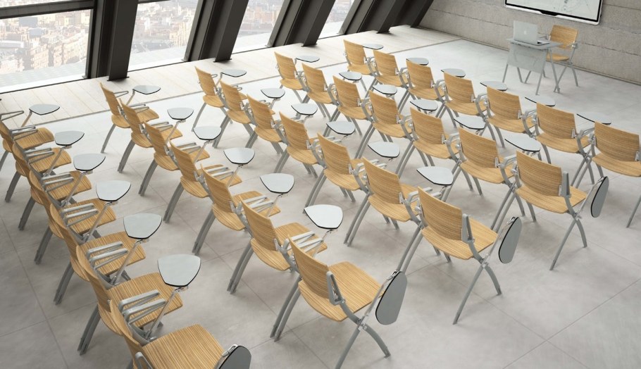 Стулья со столиком для конференц залов