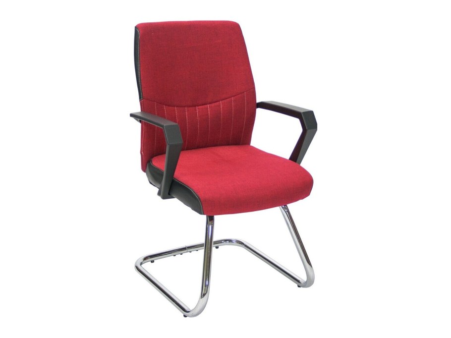 Стулья офисные с тканевой спинкой