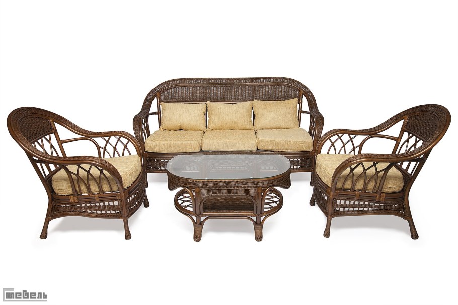 Комплект для отдыха "Michelle" ( стол + диван + 2 кресла )