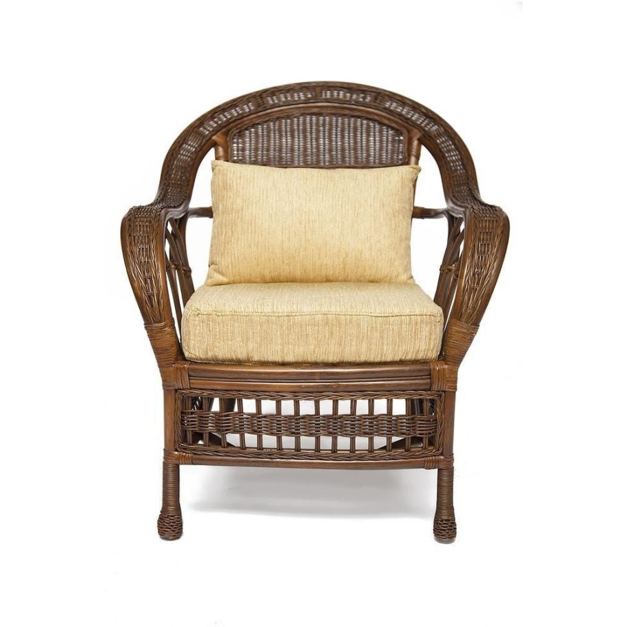 Комплект для отдыха "Michelle" ( стол со стеклом+ диван + 2 кресла + подушки)