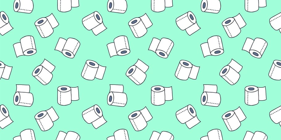 Текстура туалетной бумаги