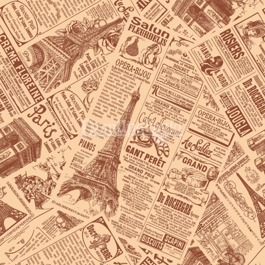 Газетный фон