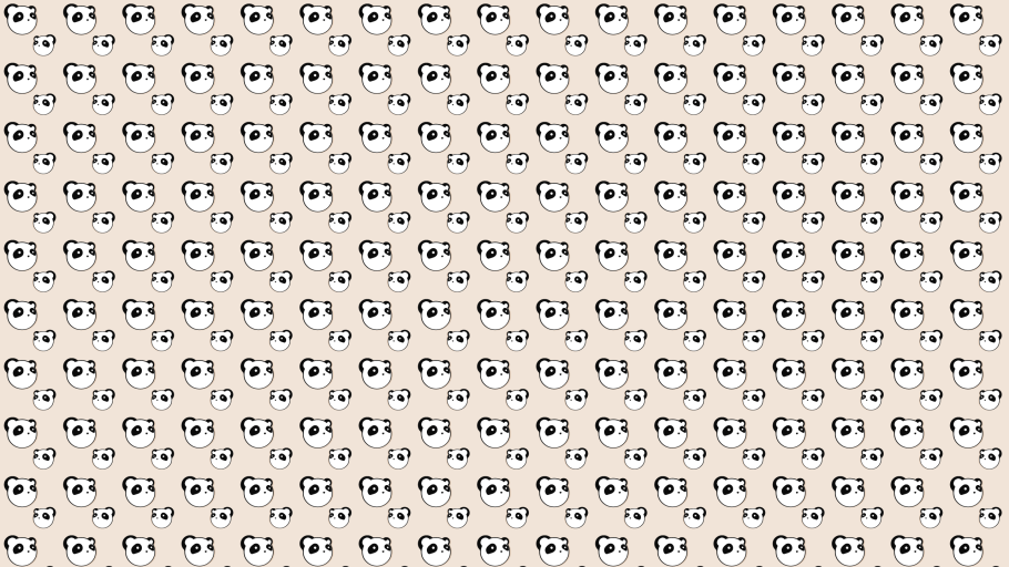 Панда фон