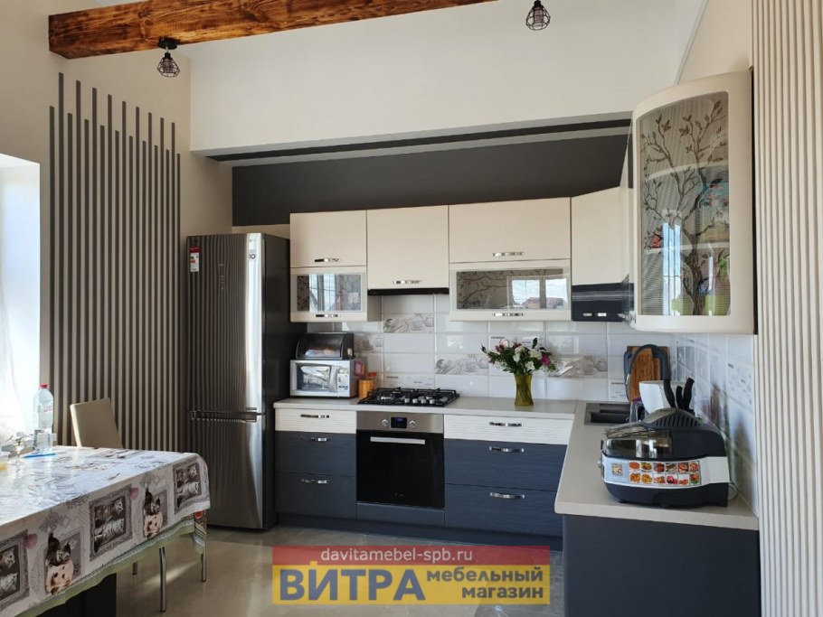 Кухня графит Давита