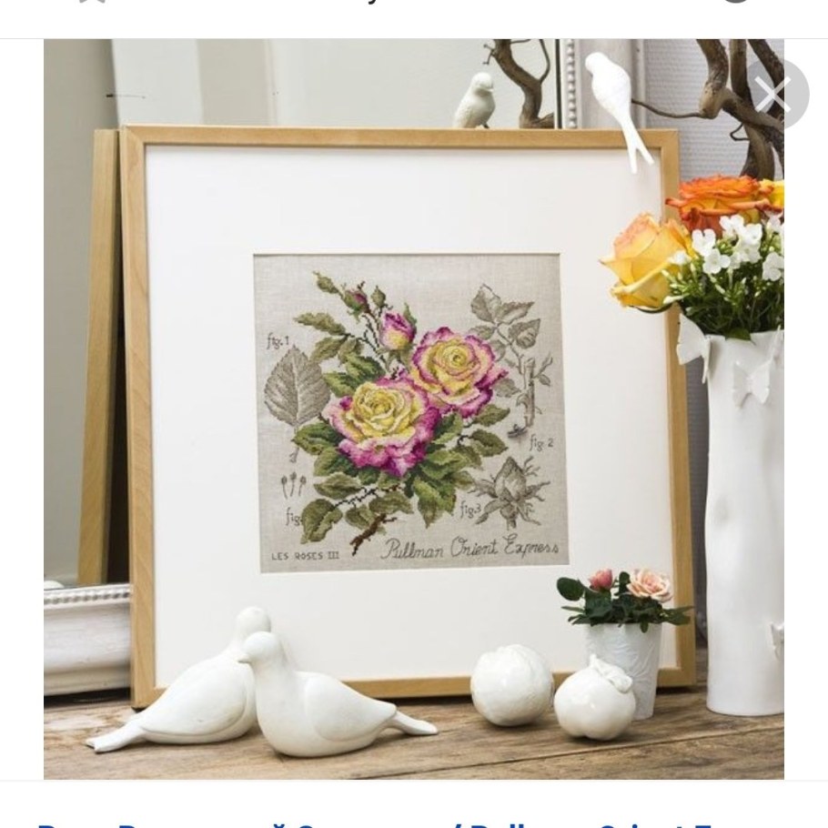 Ботанические этюды французские вышивальщицы