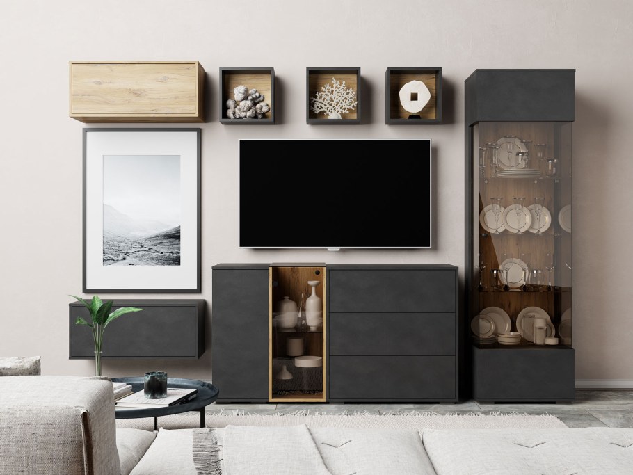 Шкаф витрина Дакота