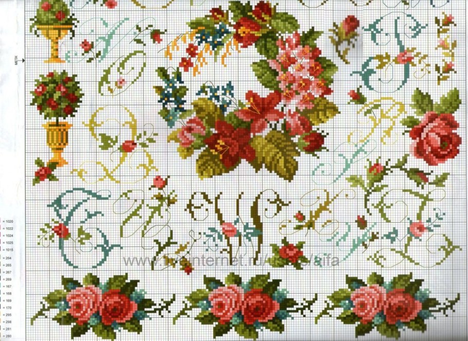 Цветочный сэмплер