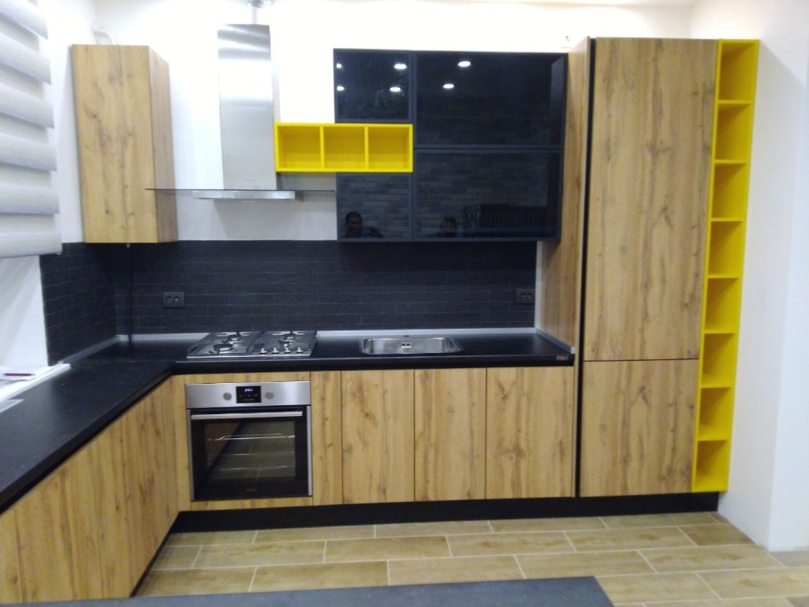 Кухня Дакота дуб Вотан Стендмебель