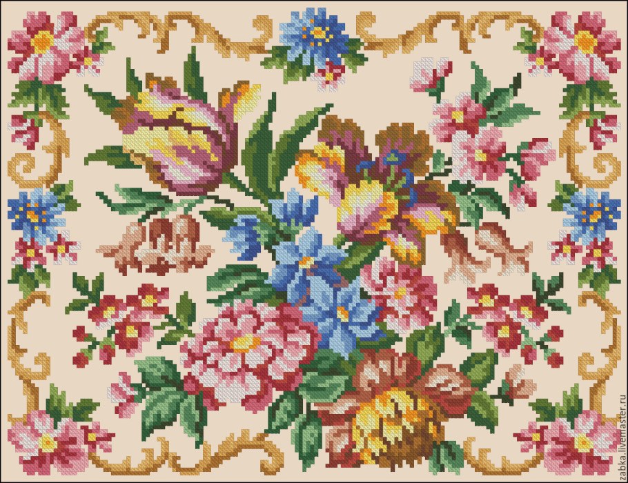 Гобелен крестиком