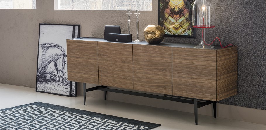 Cattelan Italia/Sideboard Mod. Absolut, cm 220x46x80h, 3 Doors. , буфет