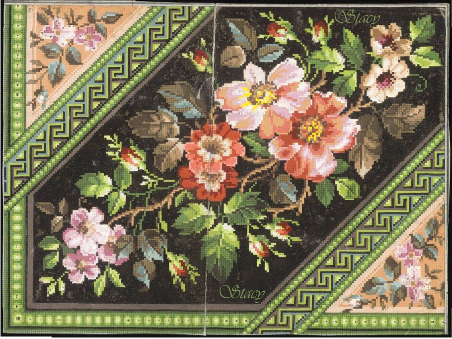 Германская старинная вышивка