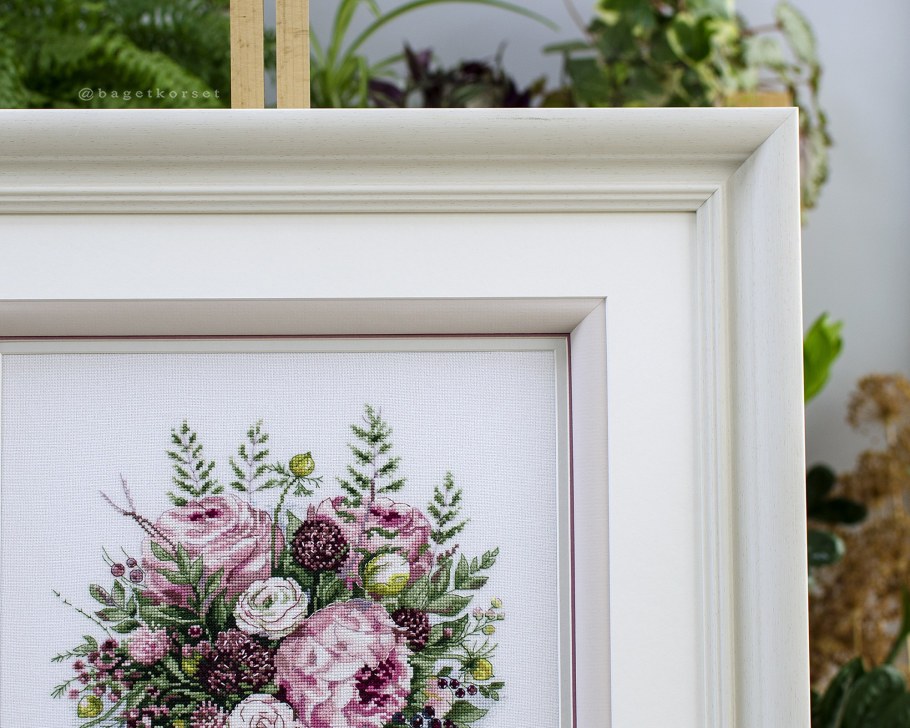 Акварельный букет panna