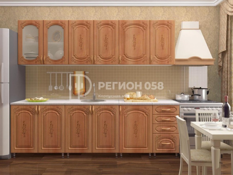 Кухня Лиза 2 МДФ ольха