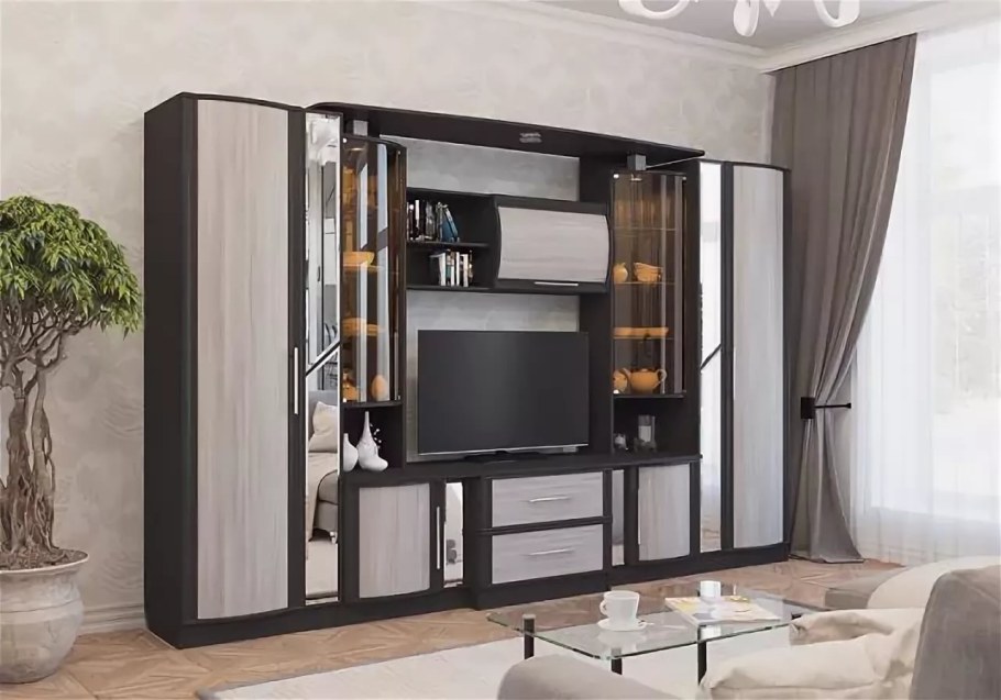 Стенка Кристина 3 ясень шимо