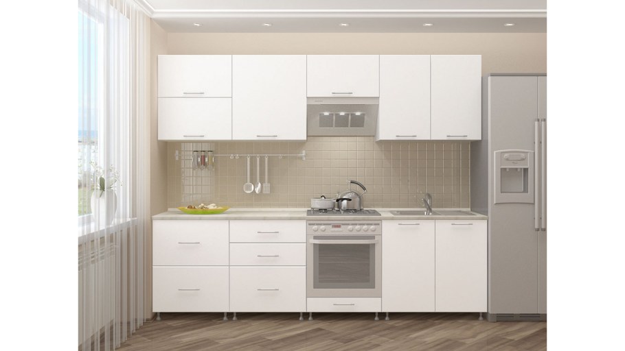 Кухня Ксения бордо ваниль