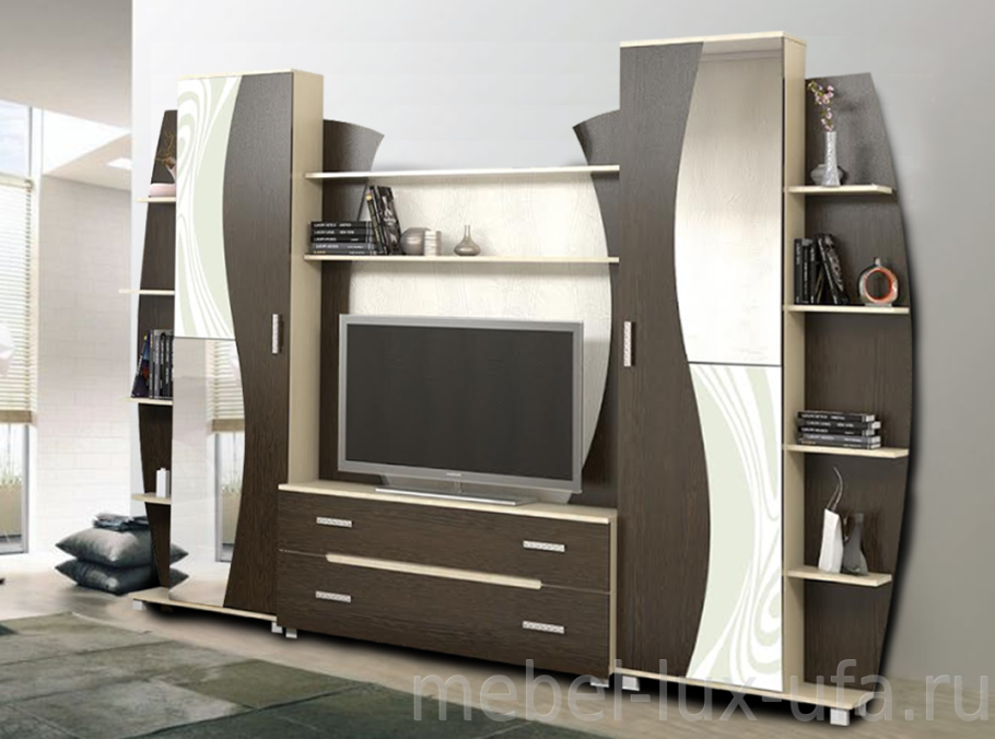 Рим-1 стенка (дуб белфорт/венге)