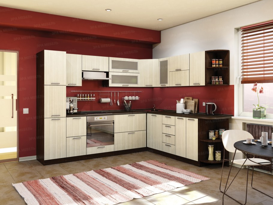 Кухонный гарнитур Эра (2800) зебрано