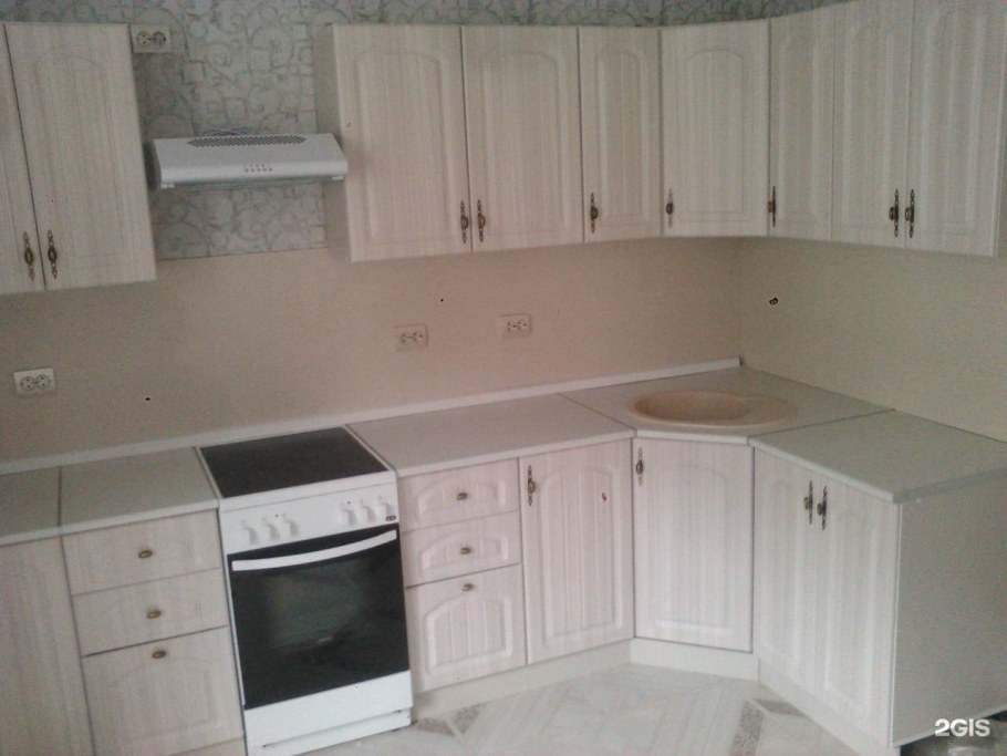 Кухня Грация угловая Сандал светлый