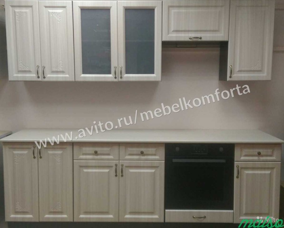 Кухня Виктория 2 белый Сандал